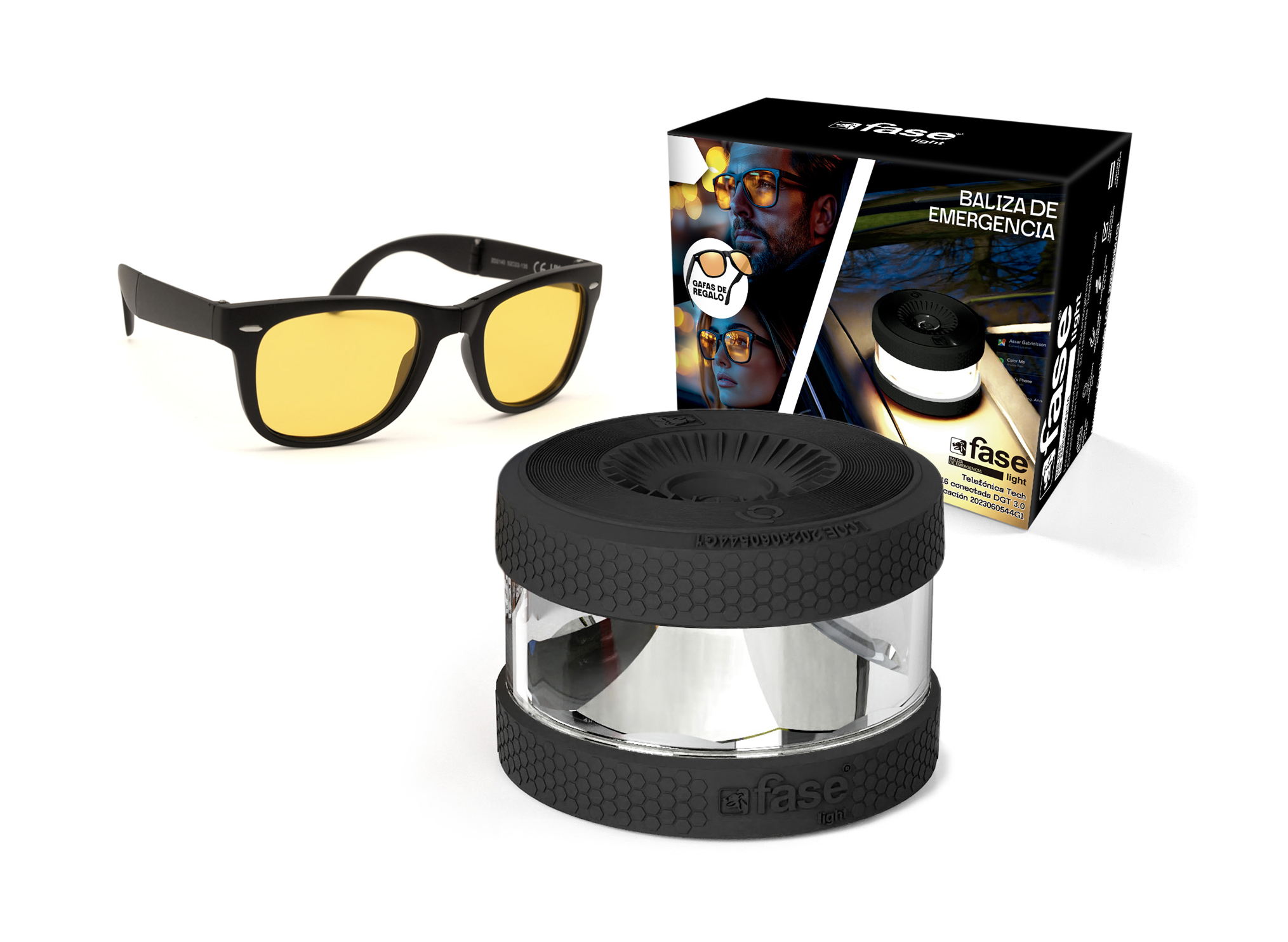 Baliza Negra + gafas AMAZON